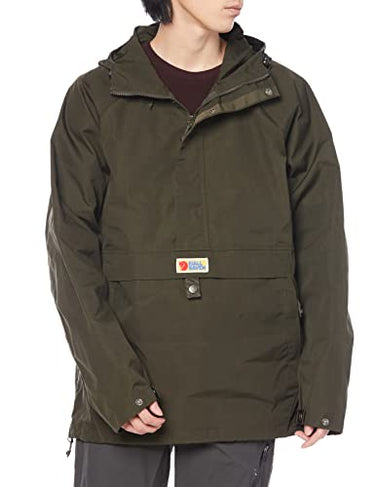 Fjällräven Herren Vardag Anorak Shell Jackets, Deep Forest, im Sale